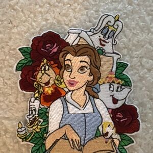 Belle and Friends Embroidered Patch